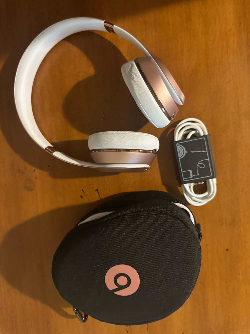 Beats by Dre Wireless Over-Ear Headphones in Rose Gold